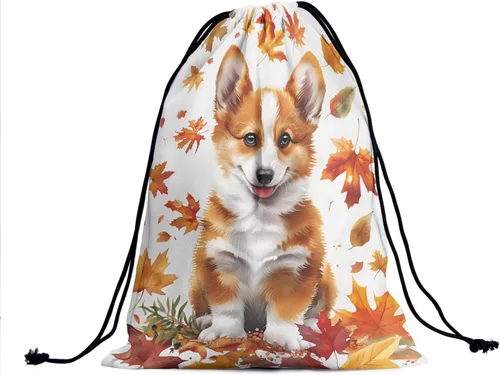 Miniatura 100 de Bolsa de agarre de gimnasia de piel de animal, bolsa de gimnasia con cordón ajustable, bolsa de cuerda para fauna silvestre, Mariposas Galaxy