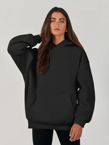 Miniatura 8 de ANRABESS Womens Oversized Hoodies Fleece Sweatshirts Long Sleeve Hooded Pullover Winter Clothes with Pocket