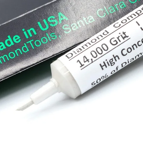Miniatura 7 de TechDiamondTools - Pasta de pulido compuesto de diamante, grano de 14,000, 0-1 micrones para mármol, vidrio, metal, joyería, resina, plata, cromo