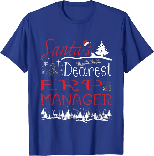 Miniatura 21 de ERP Manager Xmas Job Cute Christmas T-Shirt