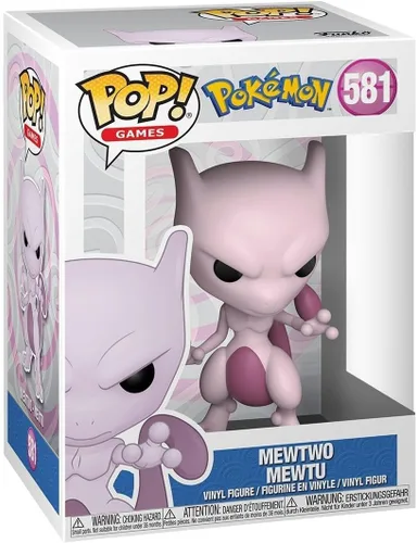 Funko - Figura de Pokémon - Mewtwo Pop 3.9 in - 0889698632546
