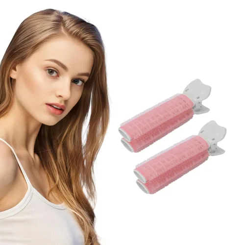Miniatura 12 de 2 rodillos de volumen para el cabello, clip para rizador, pinzas de raíz de cabello voluminizadoras, herramienta de peinado para mujeres y niñas Azul