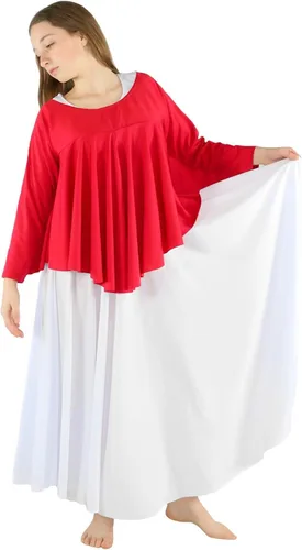 Miniatura 5 de Danzcue Camiseta de baile con ala de ángel para niñas