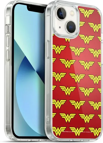 Miniatura 42 de Head Case Designs Funda de gel suave con licencia oficial de Wonder Woman DC Comics Classic Logos compatible con Apple iPhone 7 Plus/iPhone 8 Plus