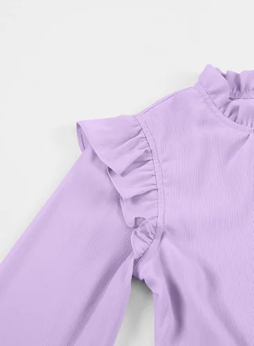 Miniatura 4 de blibean Vestidos elegantes con cinturón para niñas de 4 a 13 años