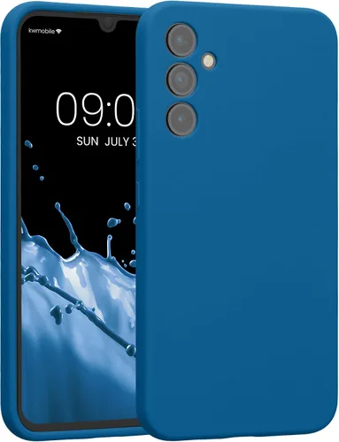 Miniatura 48 de kwmobile Funda compatible con Samsung Galaxy A13 4G - Funda delgada de silicona TPU - Acabado suave al tacto - Amarillo radiante