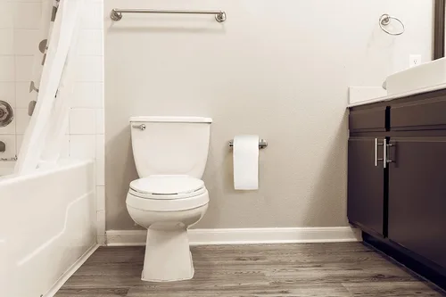 Miniatura 5 de Soporte de papel higiénico sin taladrar - Soporte de rollo de pared adhesivo para pegar (acero inoxidable (cepillado))