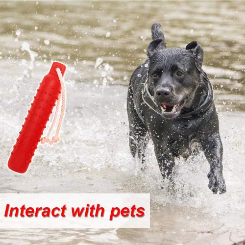 Miniatura 9 de Juguete flotante para perros, maniquí de entrenamiento para perros retriever, juguetes flotantes para buscar agua, ligero para flotar en la cuerda