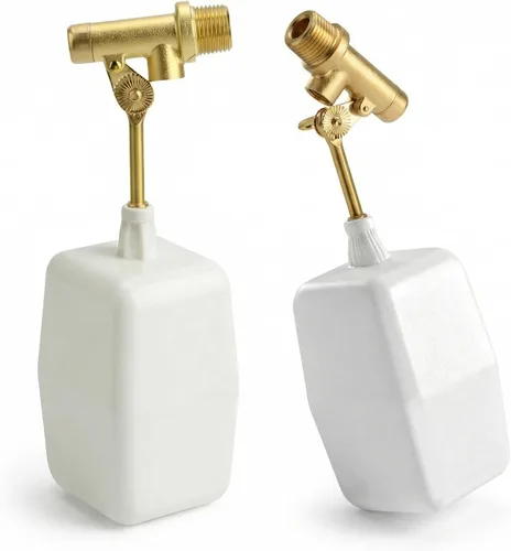 Miniatura 7 de Válvula de flotador de agua de 3/8 pulgadas, con brazo ajustable de latón, llenado automático y válvula de control de nivel de agua, para onds