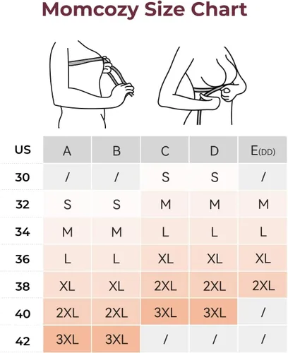 Miniatura 6 de Momcozy YN21 - Brasier de lactancia para lactancia materna, sin costuras, ultra cómodo, forma natural, bralette para dormir durante el embarazo