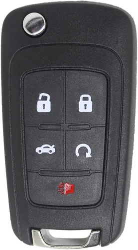 Keyless2Go llavero de apertura remota de 5 botones para Impala Malibu Camaro Cruze Equinox y otros vehículos que utilizan FCC OHT01060512