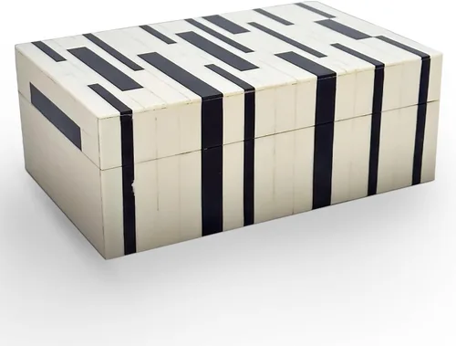 Perilla Home Decoración del Hogar Caja de Almacenamiento Decorativa de Madera Pequeña Organizador Ikigai Herramientas Caja de Guarda Tarjetas