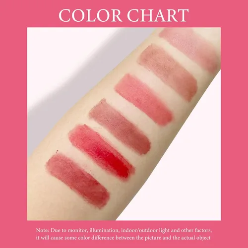 Miniatura 4 de Regalo de Navidad para mujer, juego de 7 cajas de regalo que incluye lápiz labial mate de terciopelo rojo y collar, fácil de combinar con diferentes