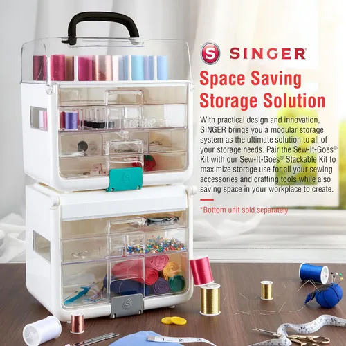 Miniatura 8 de SINGER ProSeries Sew-It-Goes - Kit de costura y sistema de almacenamiento de 356 piezas