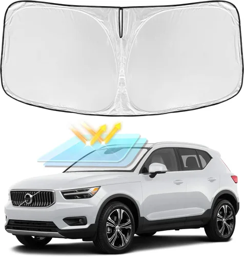 Miniatura 170 de para Dodge RAM 1500 2019-2024 2025 2026 Parasol Parasol para Parabrisas Cubierta - 4 Capas Parasol para Ventana Delantera para RAM1500 2Puertas