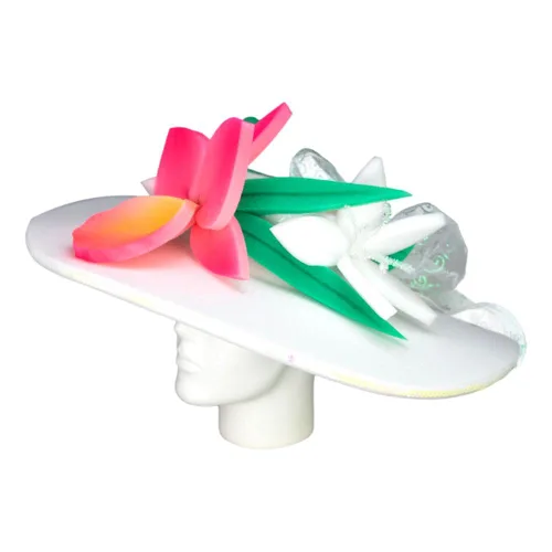 Miniatura 19 de FOAM PARTY HATS: Venezuela Bride Hat - Wedding Party Hat - Hora Loca Hat - Bachelorette Party Hat - Bridal Shower Hat - Wedding Hair Vine Hat