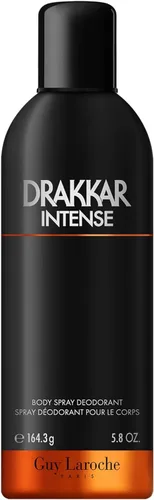 Guy Laroche Drakkar - Spray corporal intenso, seductor e irresistible, fragancia Ambery Fougere, colonia para hombre de larga duración, spray