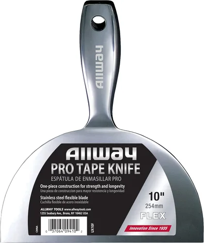 Miniatura 2 de ALLWAY UX10F Premium - Cuchillo flexible de acero inoxidable de una sola pieza, 10 pulgadas