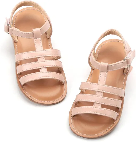 Miniatura 159 de THEE BRON Sandalias cómodas para niñas, zapatos para niños, sandalias rellenas
