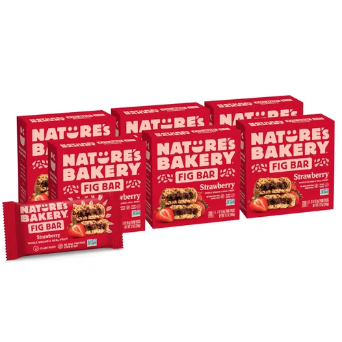 Miniatura 14 de Nature's Bakery Barra de higos, manzana y canela, 2 oz