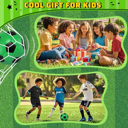 Miniatura 6 de Soccer Goal Set with 3 Ball Pump for Toddler Kid, Portable Goals Training Equipment for Garden Indoor Outdoor Backyard, Birthday Gift for Boy Girl