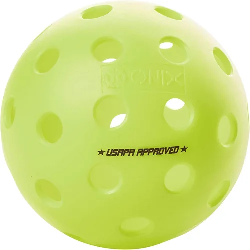 Miniatura 2 de Bolas de Pickleball Onix Fuse G2 para exterior Verde neón