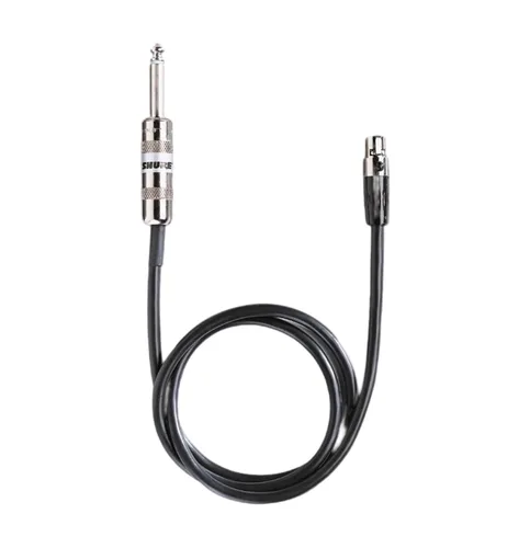 Miniatura 5 de Shure WA303 Cable de guitarra estándar de 2 pies con conector de 1/4 en cada extremo