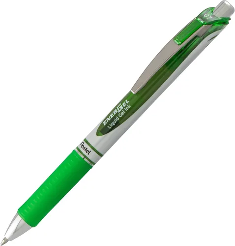 Miniatura 2 de Pentel EnerGel RTX - Bolígrafo de gel líquido retráctil (¹/₃₂ pulgadas), punta de metal, línea mediana, tinta de colores surtidos, paquete de 8