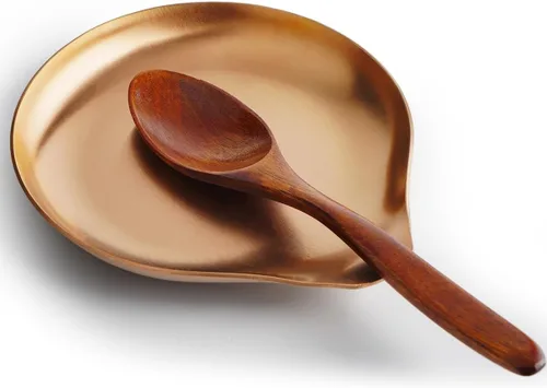 Miniatura 12 de VanlonPro Soporte de cuchara de acero inoxidable, soporte para cucharón de espátula, soporte para cuchara de utensilios de acero inoxidable, acabado