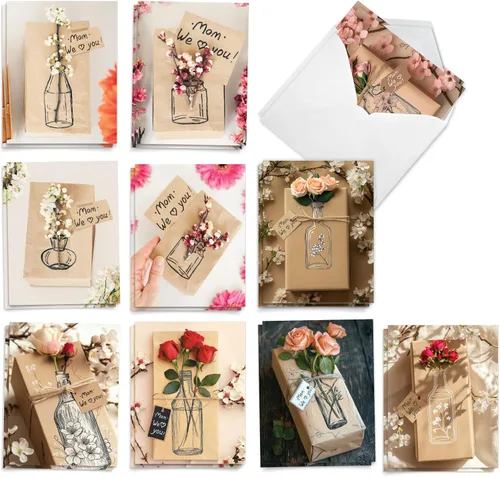 Miniatura 7 de The Best Card Company - Juego de 20 tarjetas para el día de la madre (4 x 5.12 pulgadas), diseño de tarjetas pequeñas TBCC_NH_AM20_SP_MD_G