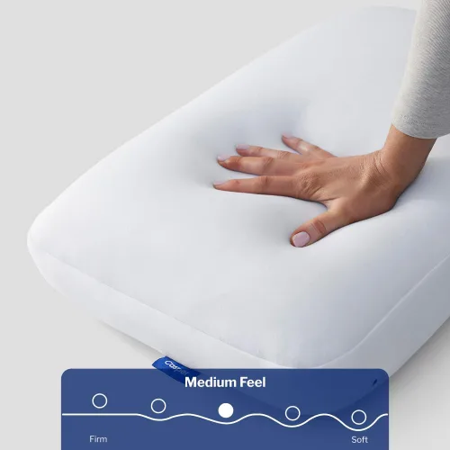 Miniatura 3 de Almohada Casper Hybrid para dormir, estándar, blanca