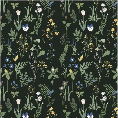 Miniatura 16 de Papel tapiz para despegar y pegar, papel tapiz floral bohemio de 17.5 x 78.7 pulgadas para dormitorio y baño, fácil de despegar, apto para inquilinos