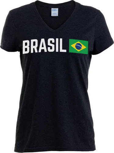 Miniatura 90 de Nations of the World - Camiseta con cuello en V para mujer