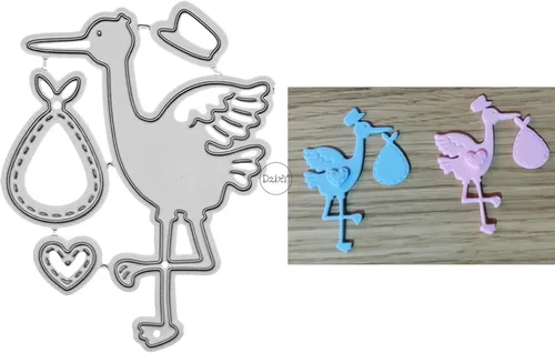 Miniatura 27 de DzIxY Lindas matrices de corte de metal de mariposa de insectos para hacer tarjetas, juegos de troqueles de papel para grabar, álbum, plantillas