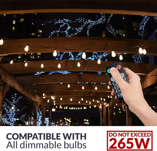Miniatura 5 de Newhouse Lighting RS-NA-265W - Tira de luz LED inalámbrica para exteriores, salida de control de atenuador, 265 vatios máximos, alcance remoto
