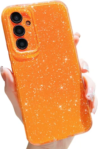 Miniatura 34 de MINSCOSE Funda compatible con Samsung Galaxy A14 5G, bonita funda delgada con purpurina fina, a prueba de golpes, de TPU para mujeres y niñas