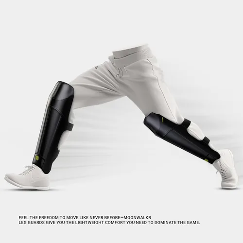 Miniatura 4 de moonwalkr Leg Guard 2.0 Equipo de críquet Negro
