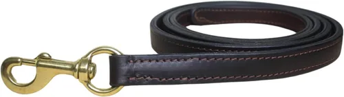 Tack Shack of Ocala Correa de cuero doble, vástago de cuero doble, correa de cuero doble con broche, correa de cuero para caballos, correa de cuero