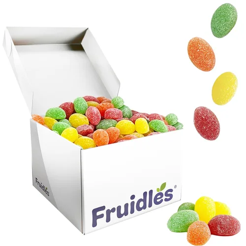 Miniatura 6 de Fruidles Huevo de gelatina agria de Pascua, golosinas divertidas y festivas para las fiestas, sabor a fiesta (media libra)