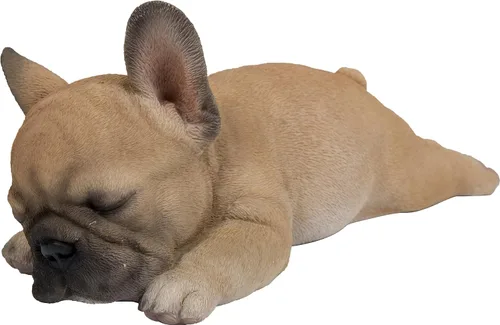 Miniatura 2 de Hi Line 87710-G - Figura de cachorro de bulldog francés durmiendo