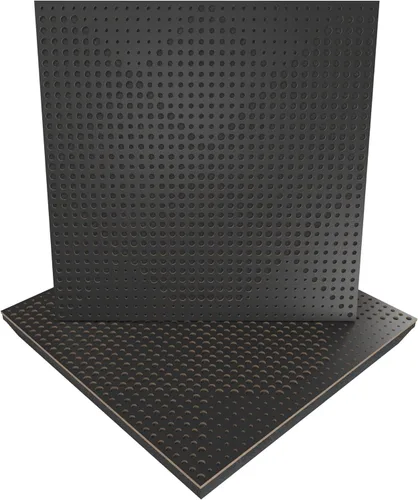 Panel acústico difuso de absorción de sonido «Wilds» | 19.7 x 19.7 x 2.1 pulgadas | Espuma de alta densidad | Absorción - Difusión - Reflexión -
