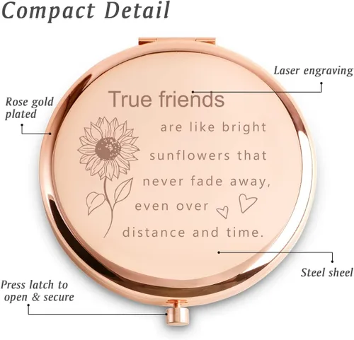 Miniatura 2 de Regalos de amistad personalizados para mujeres, regalos de graduación inspiradores, regalos únicos del Día de la Madre y cumpleaños para mejor amiga
