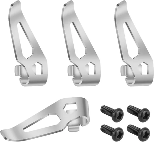 Miniatura 2 de Kit de gancho de clip para cinturón con tornillos para destornillador hexagonal, destornillador y herramientas eléctricas de 12 V 1pcs 42-70-0490