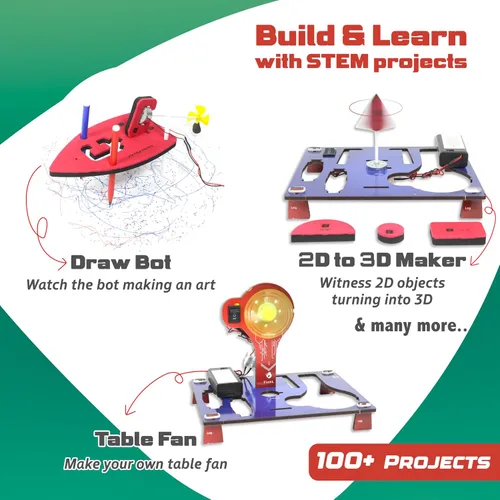 Miniatura 3 de Butterfly EduFields Más de 100 juguetes STEM para edades 8-13 niños y niñas Kit de proyectos STEM para niños de 6, 7, 8, 9, 10, 12 años Máquinas