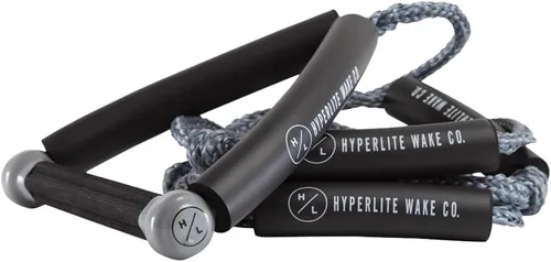 Hyperlite Cuerda de surf con mango Gris