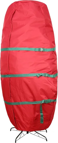 Sattiyrch Bolsa de almacenamiento vertical para árbol de Navidad, se adapta a árboles artificiales de hasta 7.5 pies de altura, contenedor de