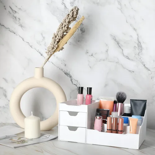 Miniatura 4 de Mantello Organizador de Almacenamiento para Cosméticos - Colocado en Tu Tocador, Encimera de Baño o Vestidor - Organiza Fácilmente Tus Cosméticos