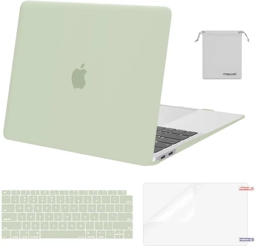 Miniatura 42 de MOSISO - Funda rígida y de plástico compatible con MacBook Air de 13 pulgadas versión 2022, 2021-2018, A2337 M1 A2179 A1932; con cubierta