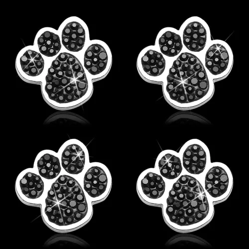 Miniatura 7 de SAVORI Tapas de vástago de válvula de pata, accesorios de automóvil, brillantes hechos a mano con diamantes de imitación de cristal, tapones