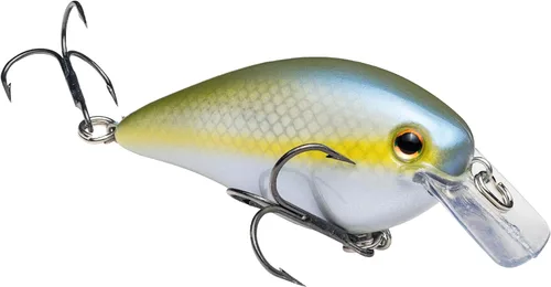 Miniatura 55 de Strike King KVD 1.5 Hard Knock - Señuelo de pesca, 3/8 onzas, ojos realistas 3D Delta Craw